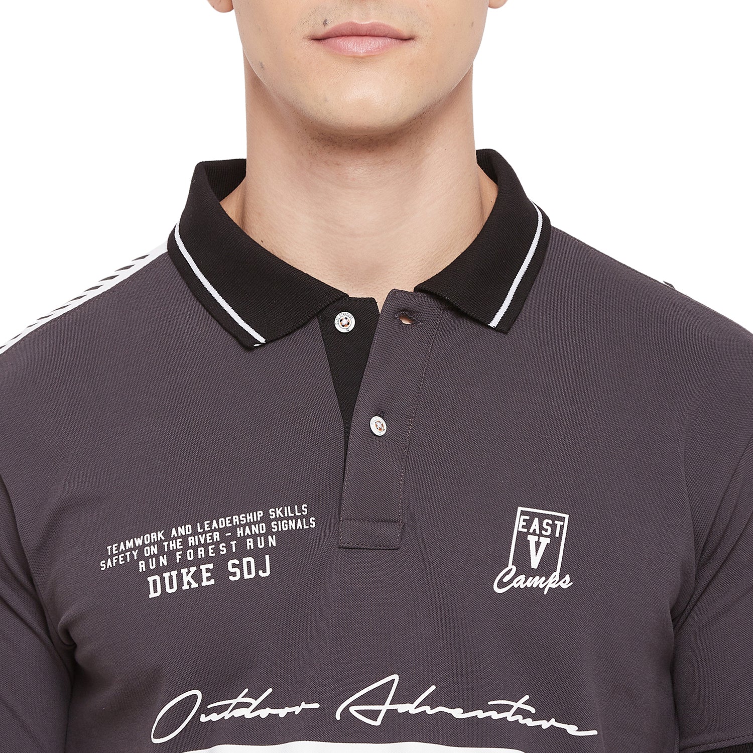 Duke Stardust Men Half Sleeve Cotton T-shirt (LF5258)