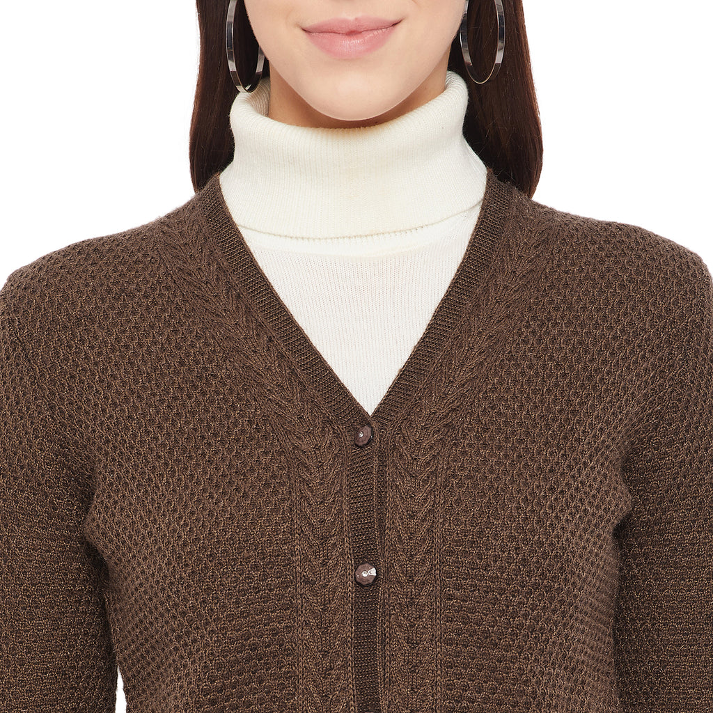 Duke Stardust Women Full Sleeve Cardigan (SDS9595)
