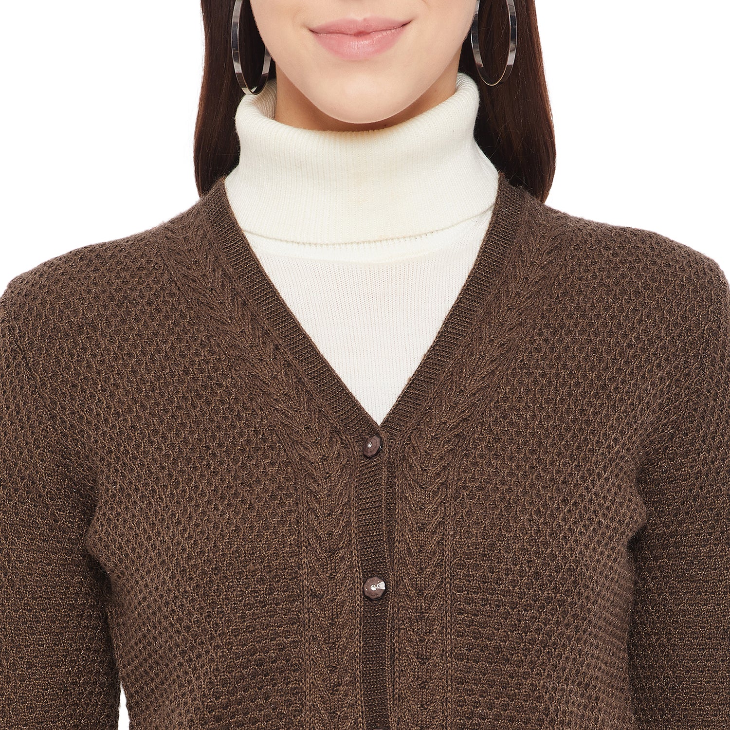 Duke Stardust Women Full Sleeve Cardigan (SDS9595)