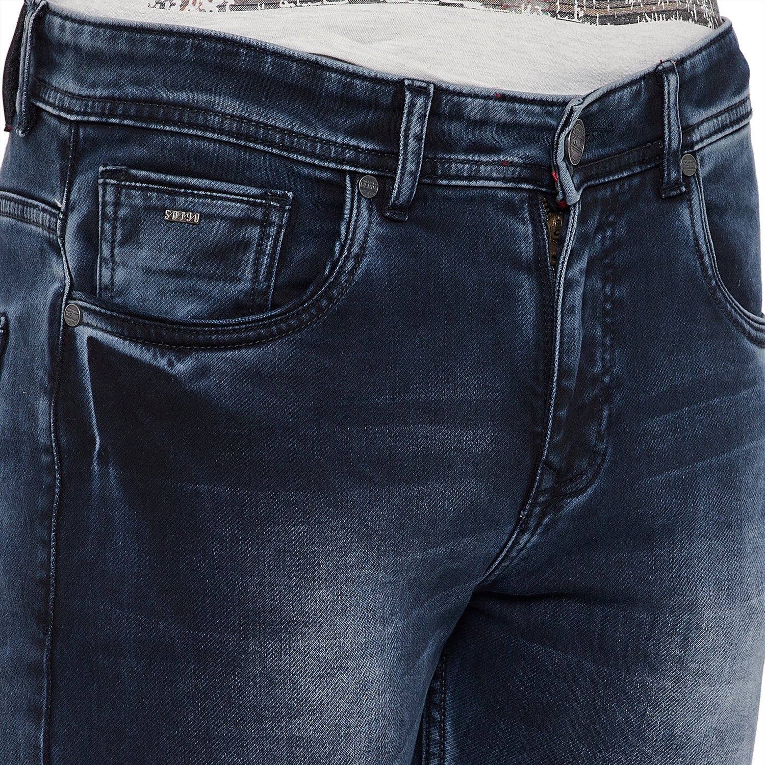 Duke Stardust Men Slim Fit Stretchable Jeans (SDD5207)