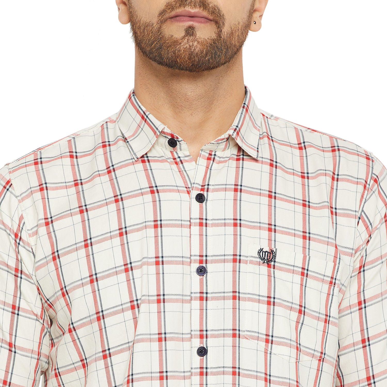 Duke Stardust Men Slim Fit Solid Spread Collar Casual Shirt (SDO6CKF)