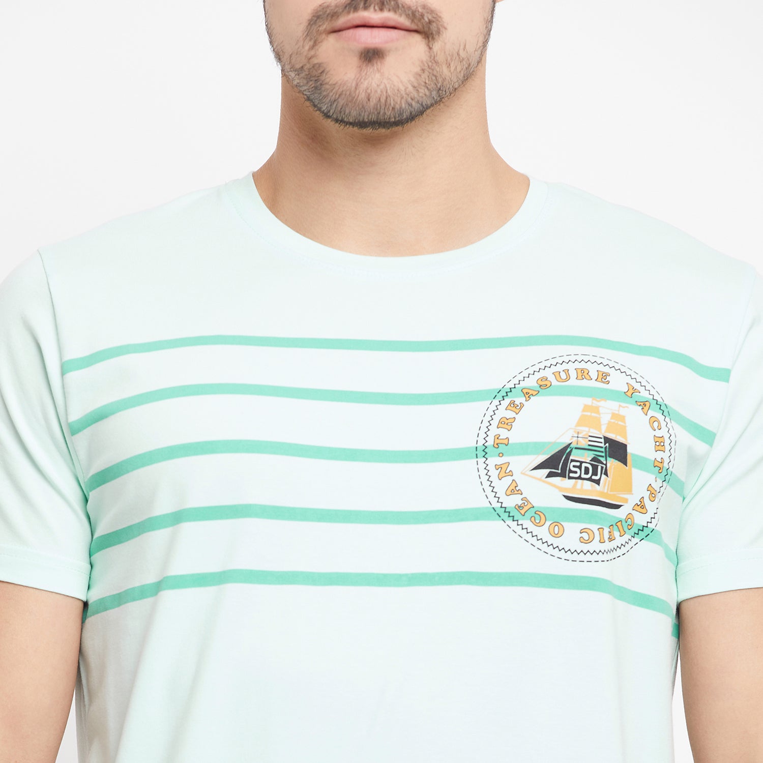 Duke Stardust Men Half Sleeve Cotton T-shirt (LF5833)
