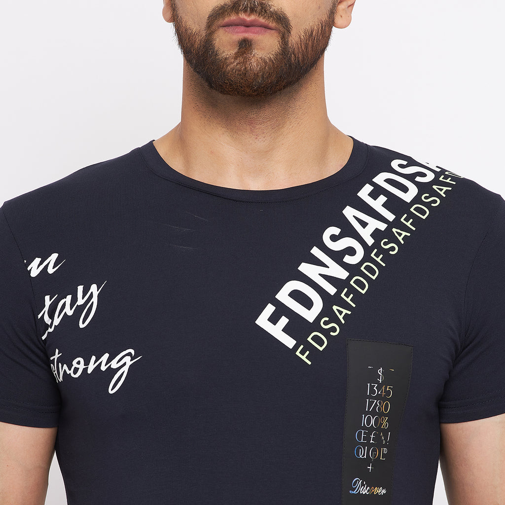 Duke Stardust Men Half Sleeve Cotton T-shirt (LF5158)