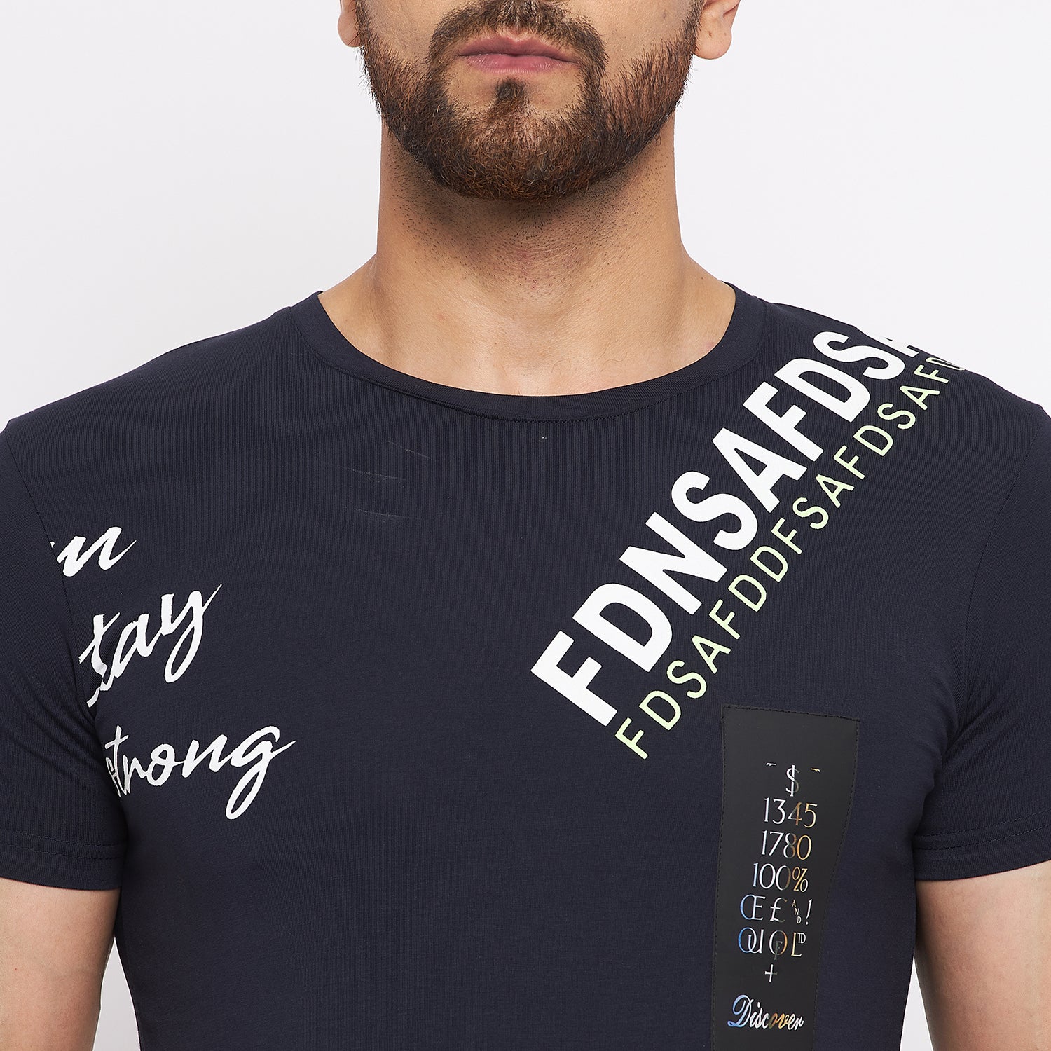 Duke Stardust Men Half Sleeve Cotton T-shirt (LF5158)