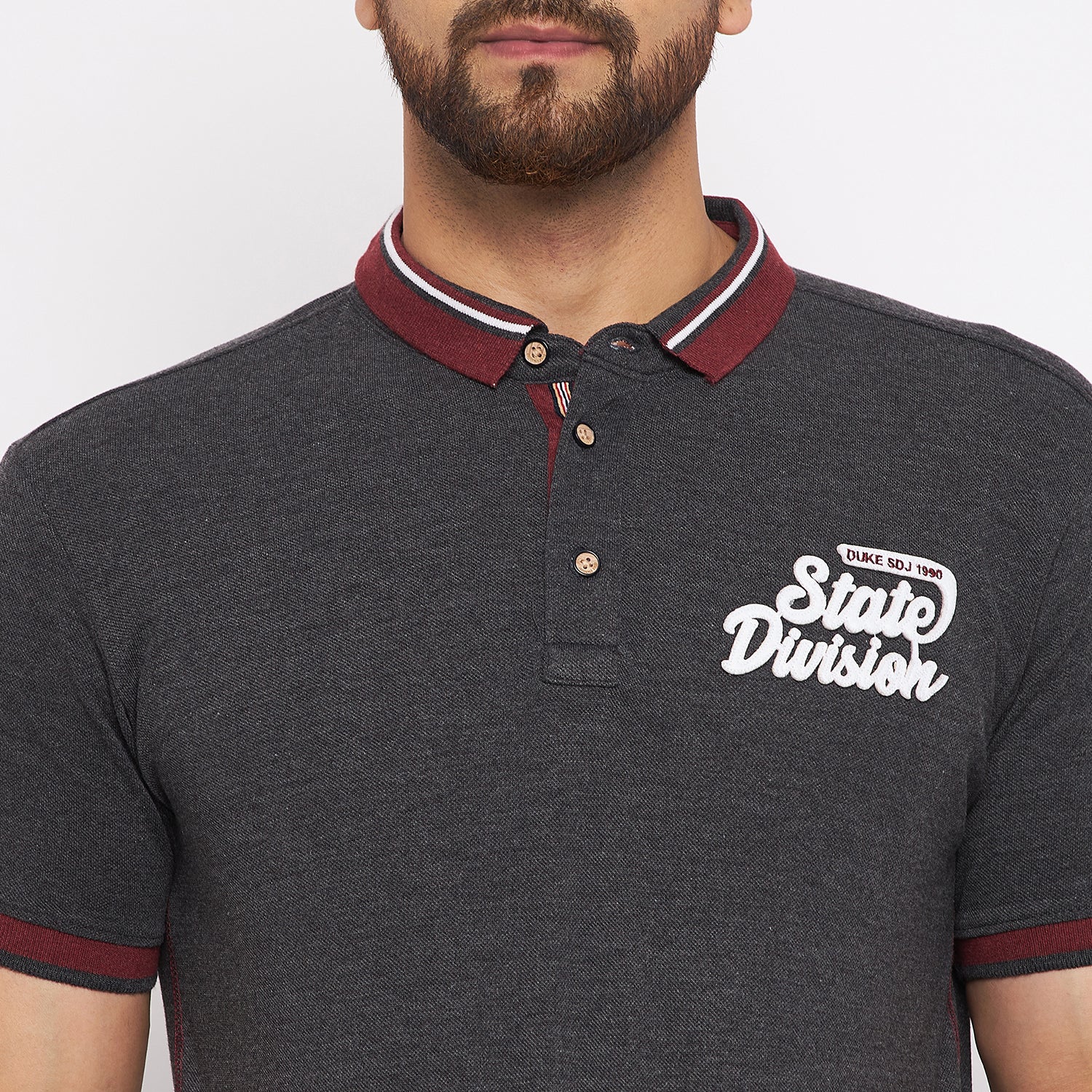 Duke Stardust Men Half Sleeve Cotton T-shirt (LF4822)