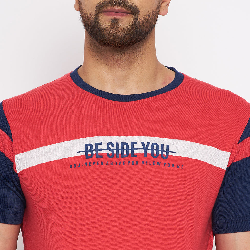 Duke Stardust Men Half Sleeve Cotton T-shirt (LF4946)