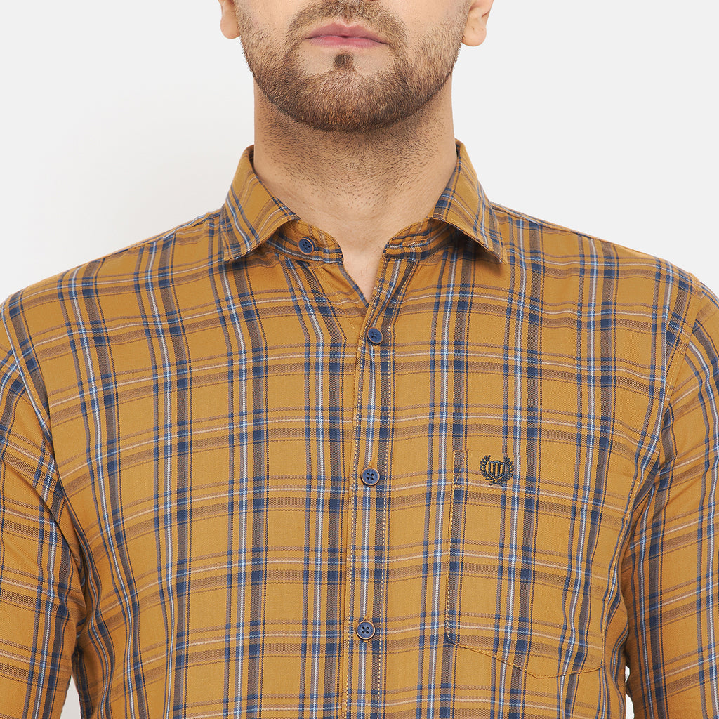 Duke Stardust Men Full Sleeve Cotton Shirt (SDO6CKI)