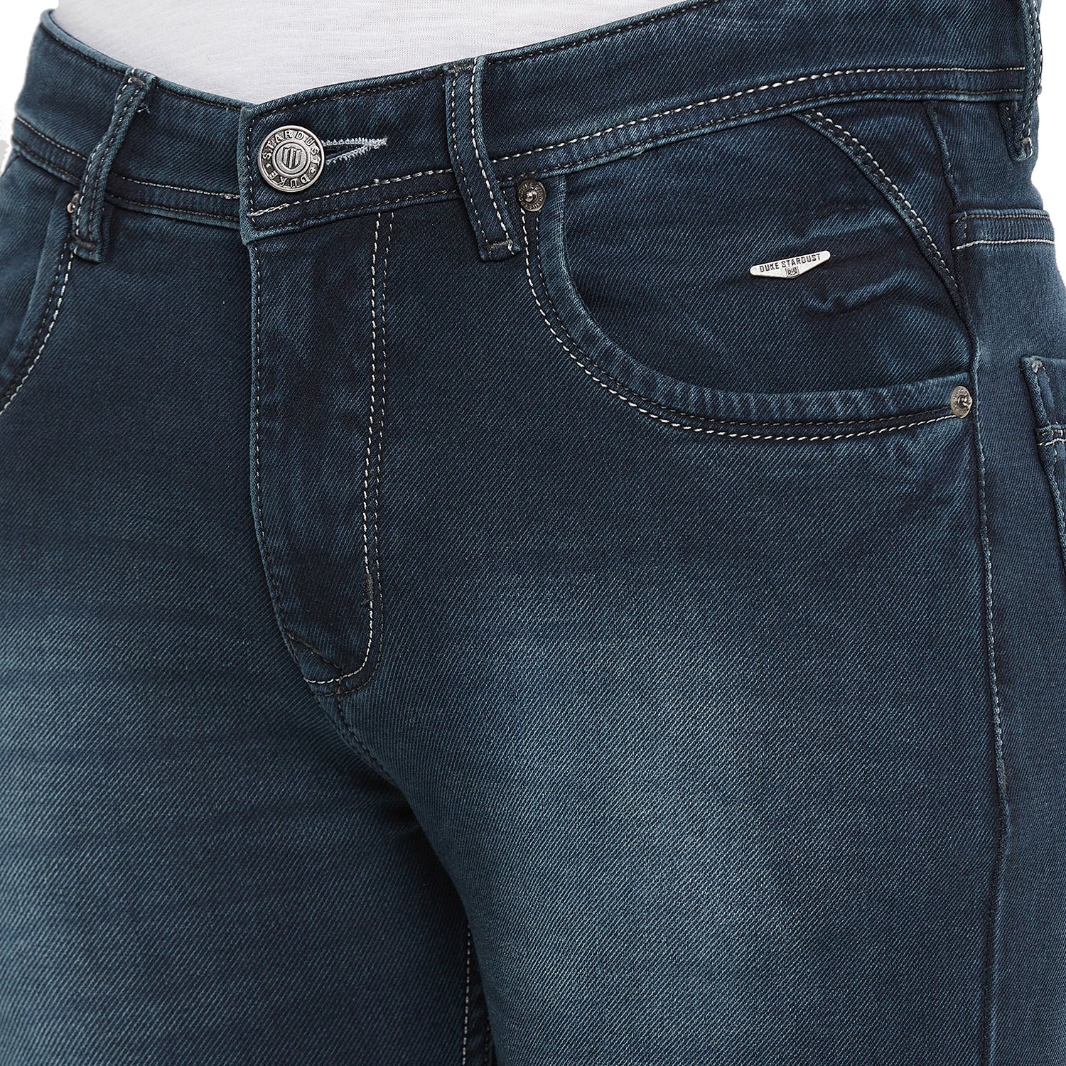 Duke Stardust Men Slim Fit Stretchable Jeans (SDD5291)