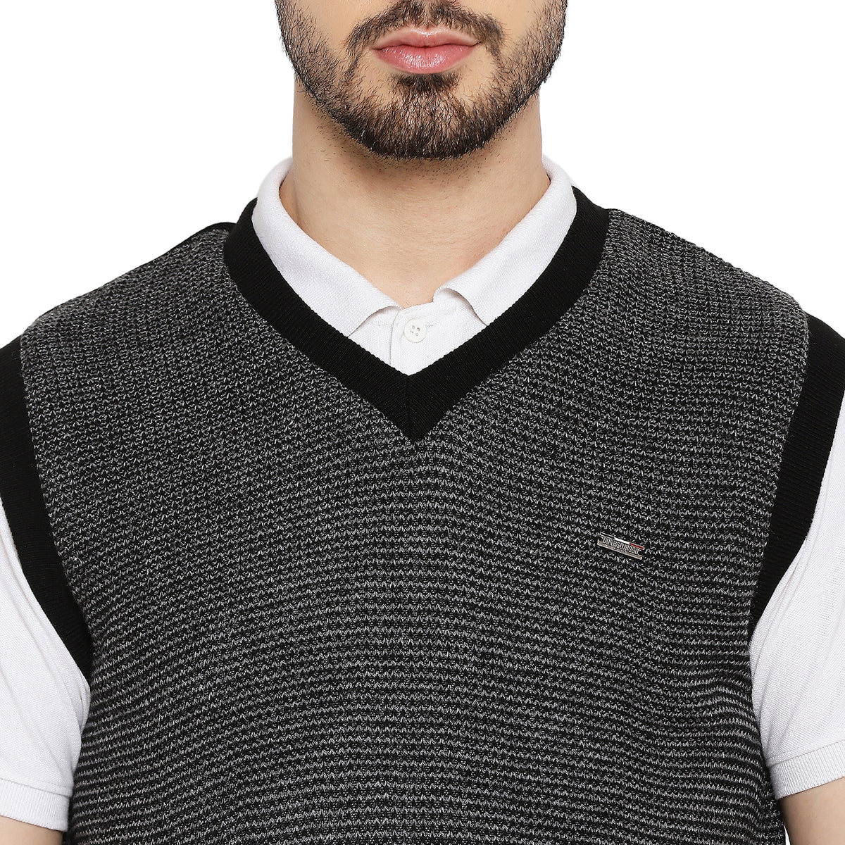Duke Urban Men Sleeveless Reversible Sweater (SDS2037)