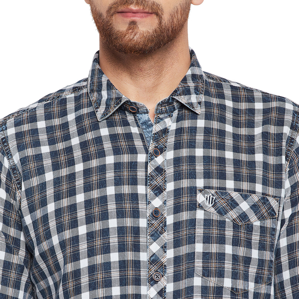 Duke Stardust Men Full Sleeve Cotton Shirt (SDO9CKIC)
