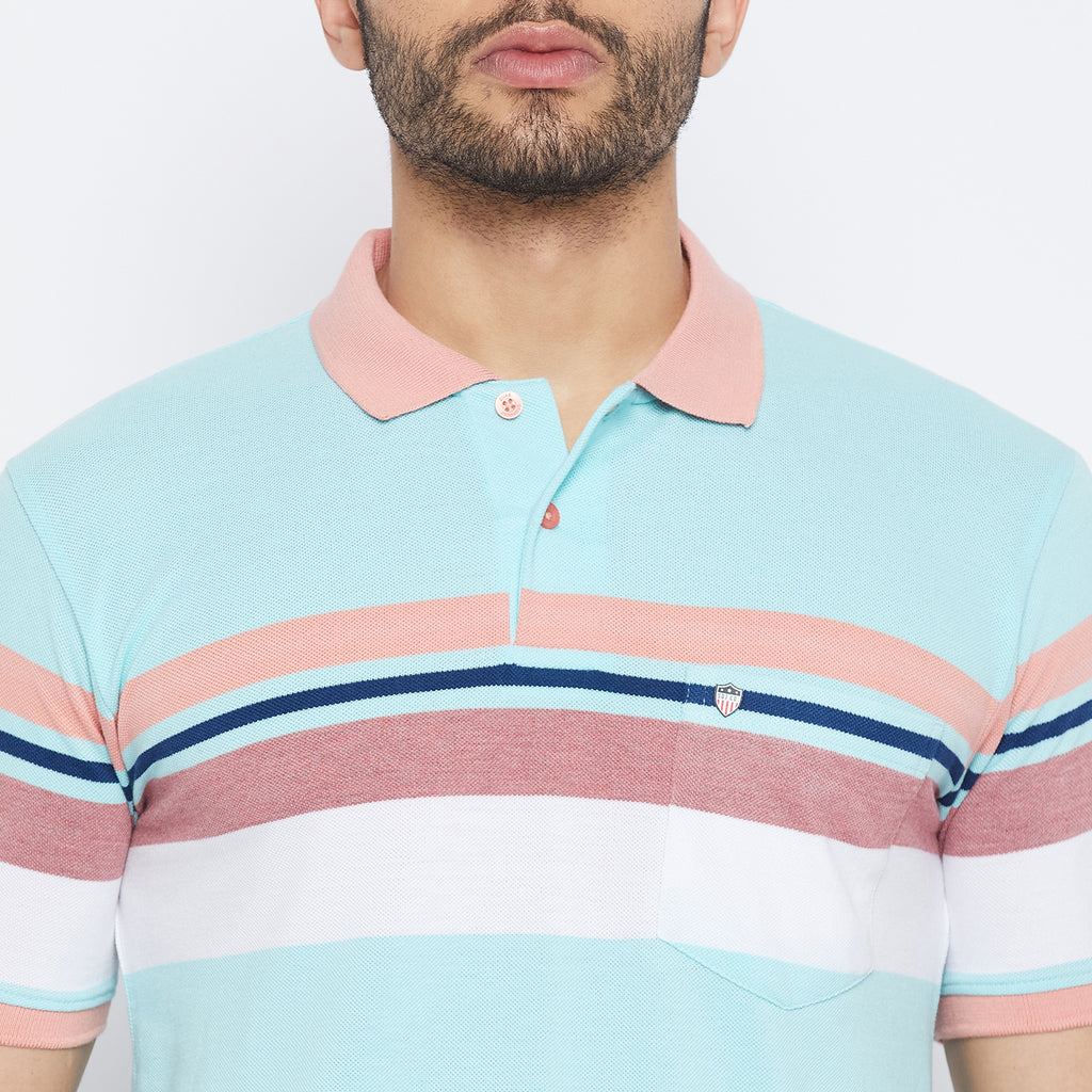 Duke Stardust Men Half Sleeve Cotton T-shirt (LF7092)