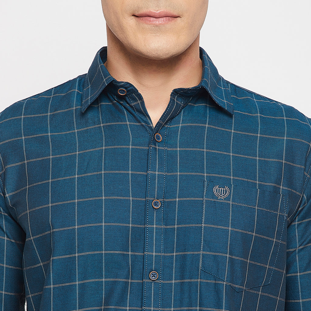 Duke Stardust Men Full Sleeve Cotton Shirt (SDO6CKL)