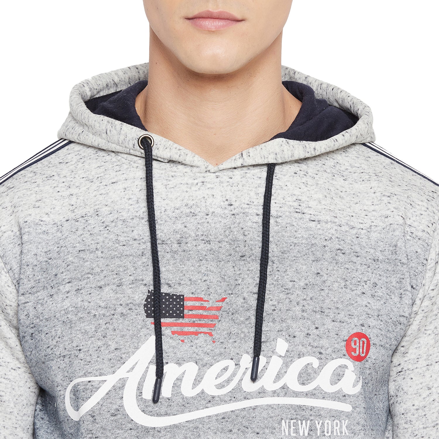 Duke Urban Men Hooded Neck Sweatshirt (LF3838)