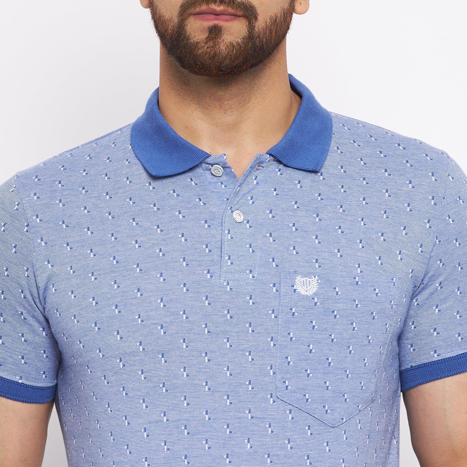 Duke Stardust Men Half Sleeve Cotton T-shirt (LF5378)