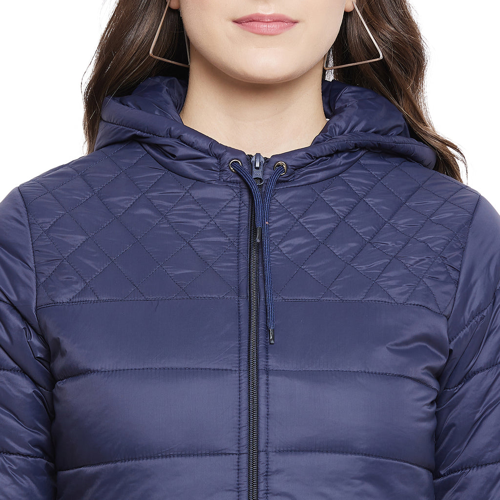 Duke Stardust Women Full Sleeve Quilted Jacket (SDZ6755)