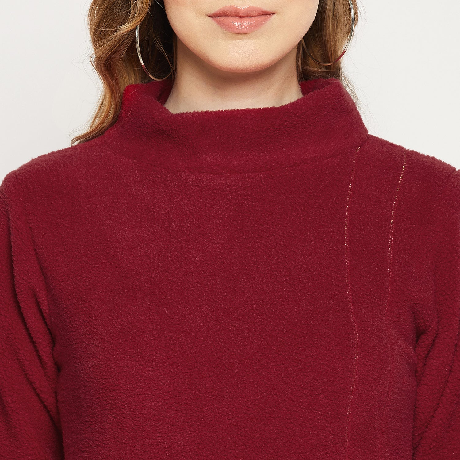 Duke Stardust Women High Neck Sweatshirt (LFX803)