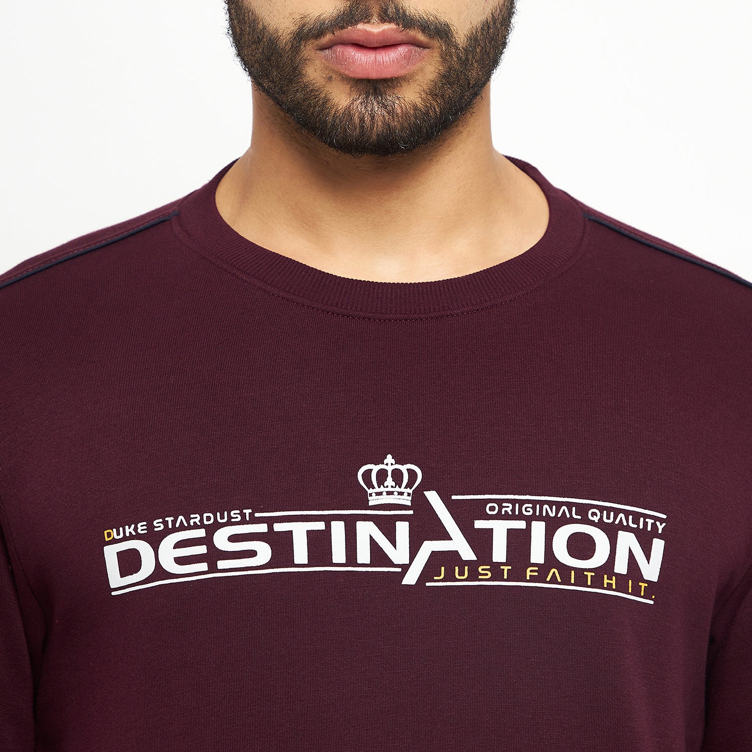 Duke Urban Men Round Neck Tracksuit (LF6028)