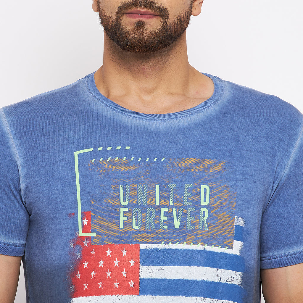 Duke Stardust Men Half Sleeve Cotton T-shirt (LF4876)