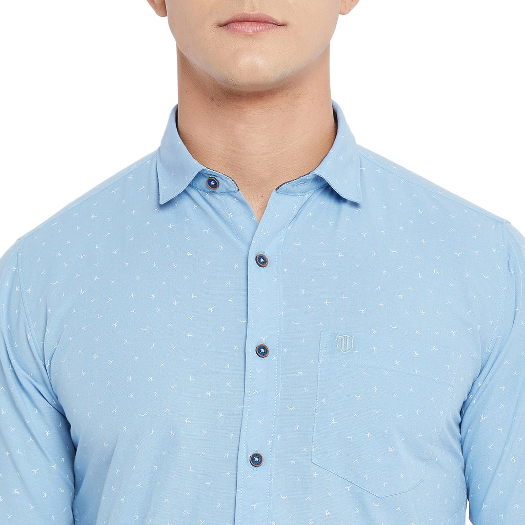 Duke Stardust Men Full Sleeve Cotton Shirt (SDO8PRCS)