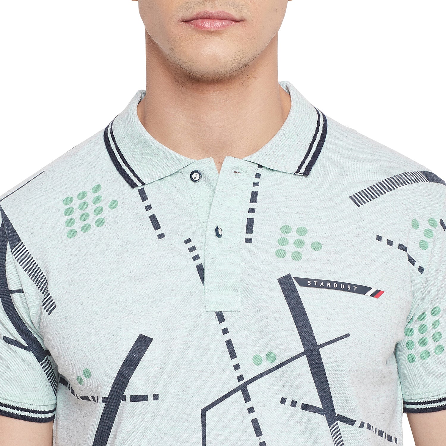 Duke Stardust Men Half Sleeve Cotton T-shirt (LF5351)