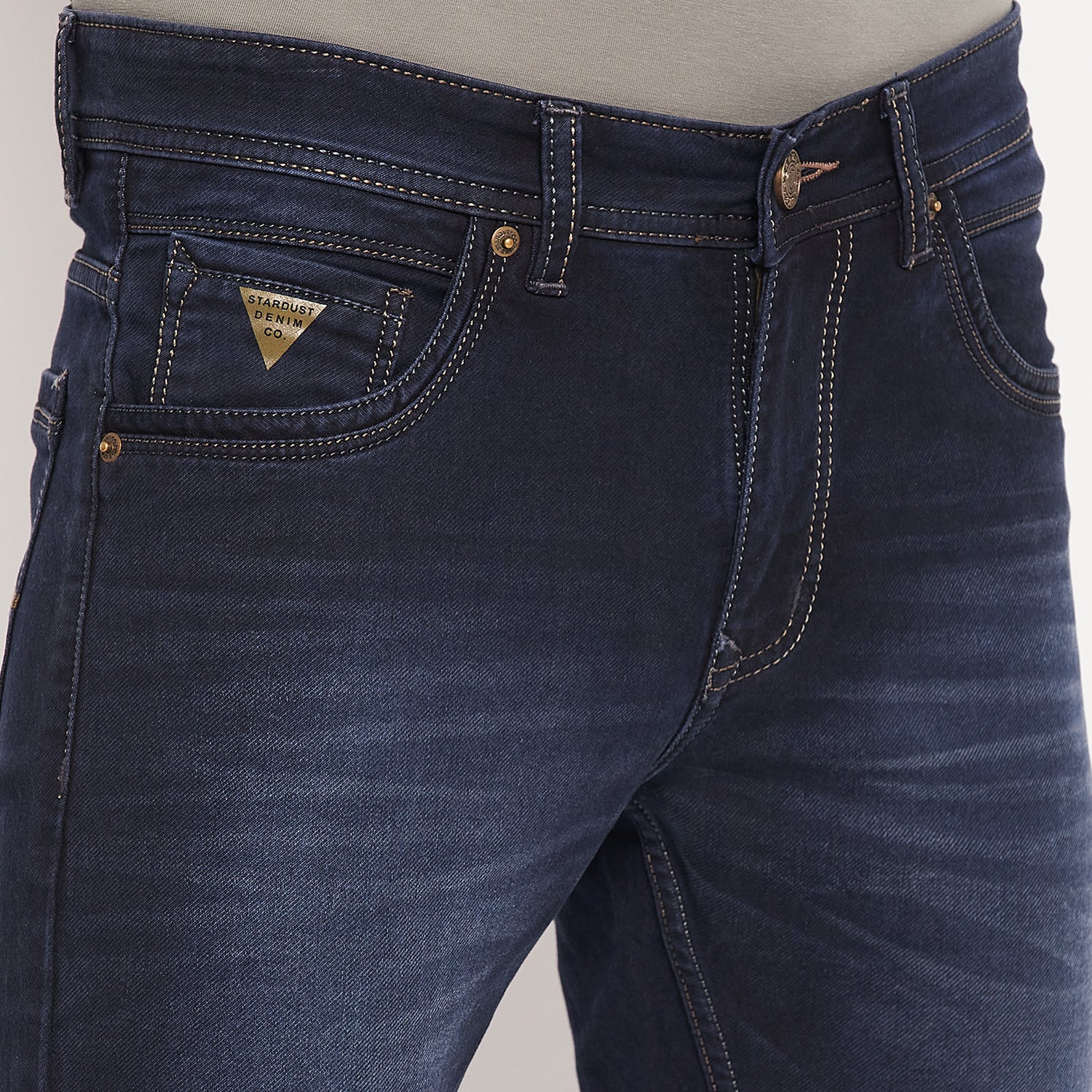 Duke Stardust Men Slim Fit Stretchable Jeans (SDD5339)