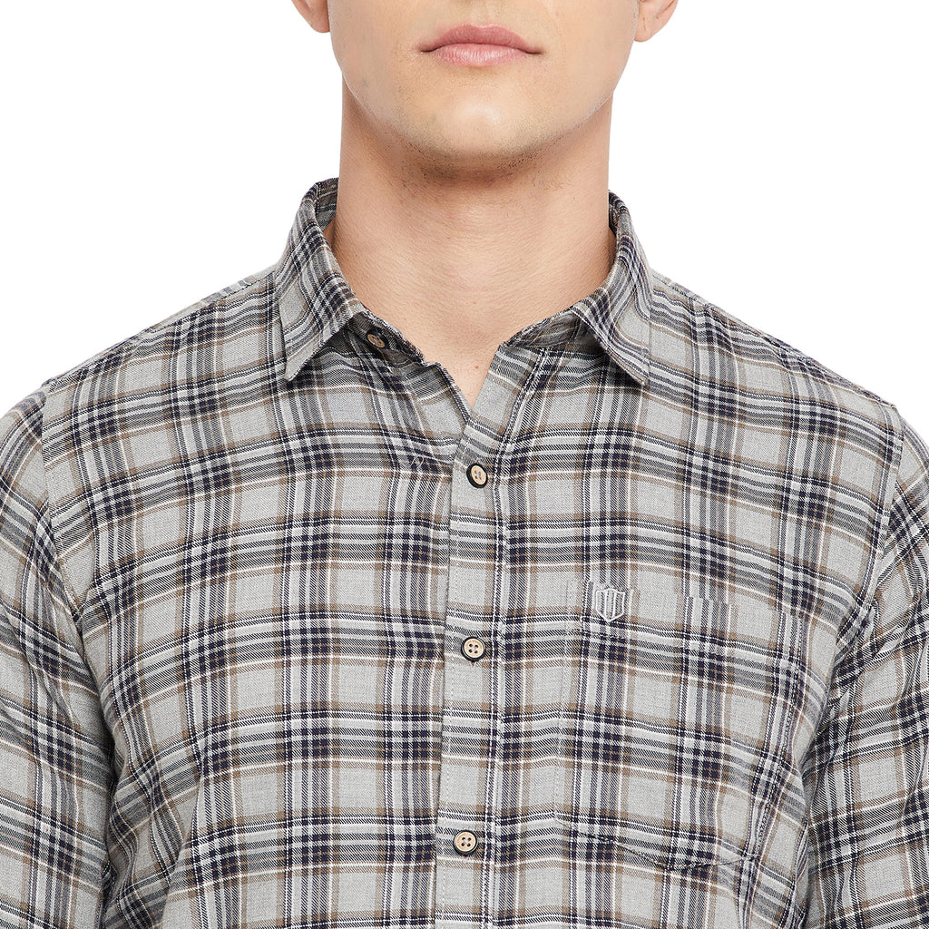 Duke Stardust Men Full Sleeve  Cotton Shirt (SDO7CKRQ)