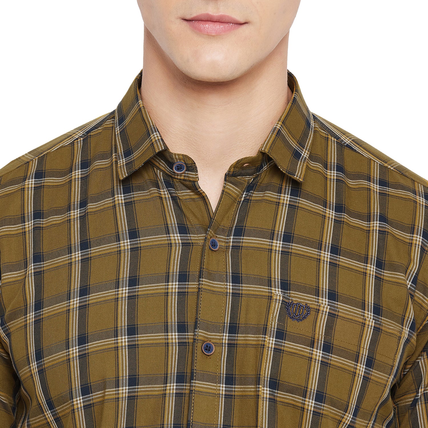 Duke Stardust Men Full Sleeve Cotton Shirt (SDO6CKE)