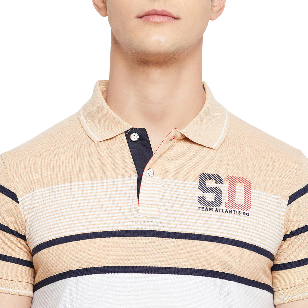 Duke Stardust Men Half Sleeve Cotton T-Shirt (LF4662)