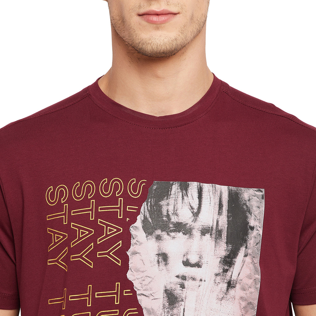 Duke Stardust Men Half Sleeve Cotton T-shirt (LF5286)