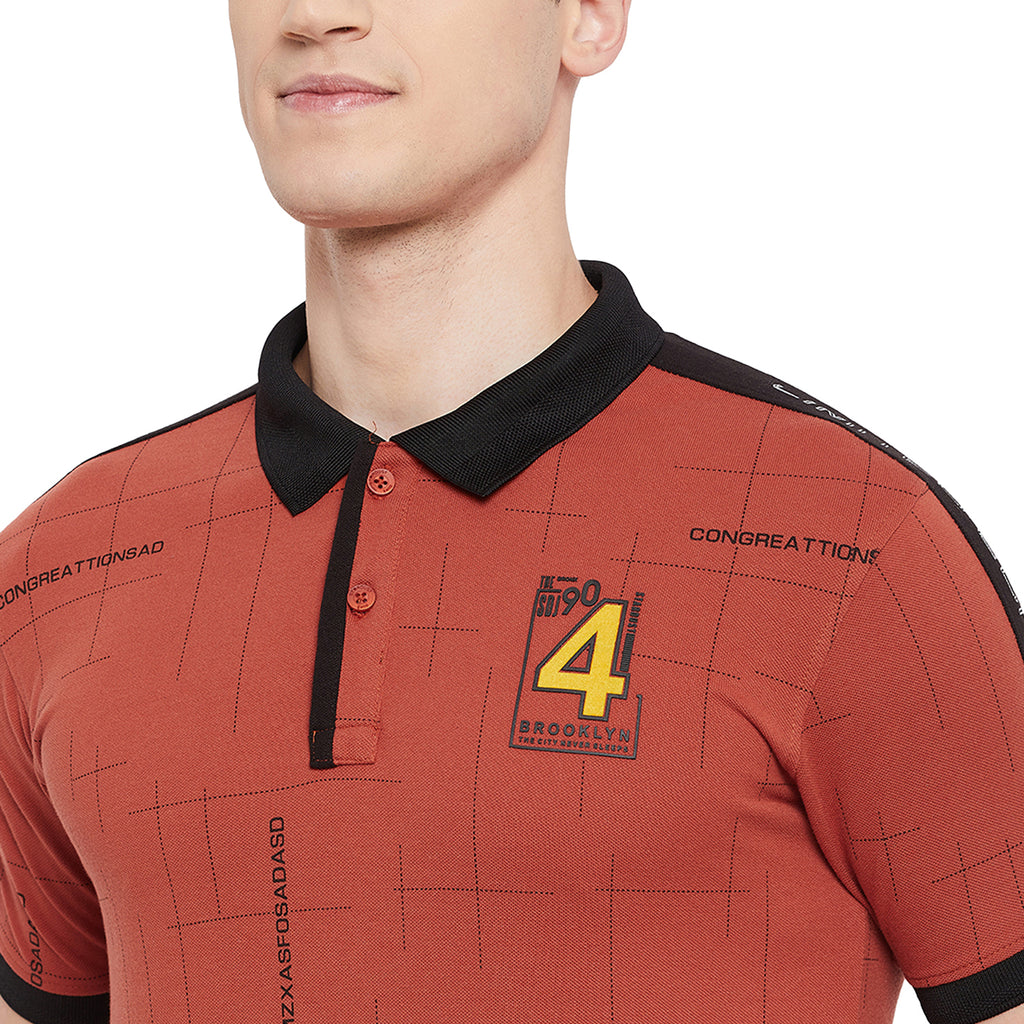 Duke Stardust Men Half Sleeve Cotton T-Shirt (LF5404)