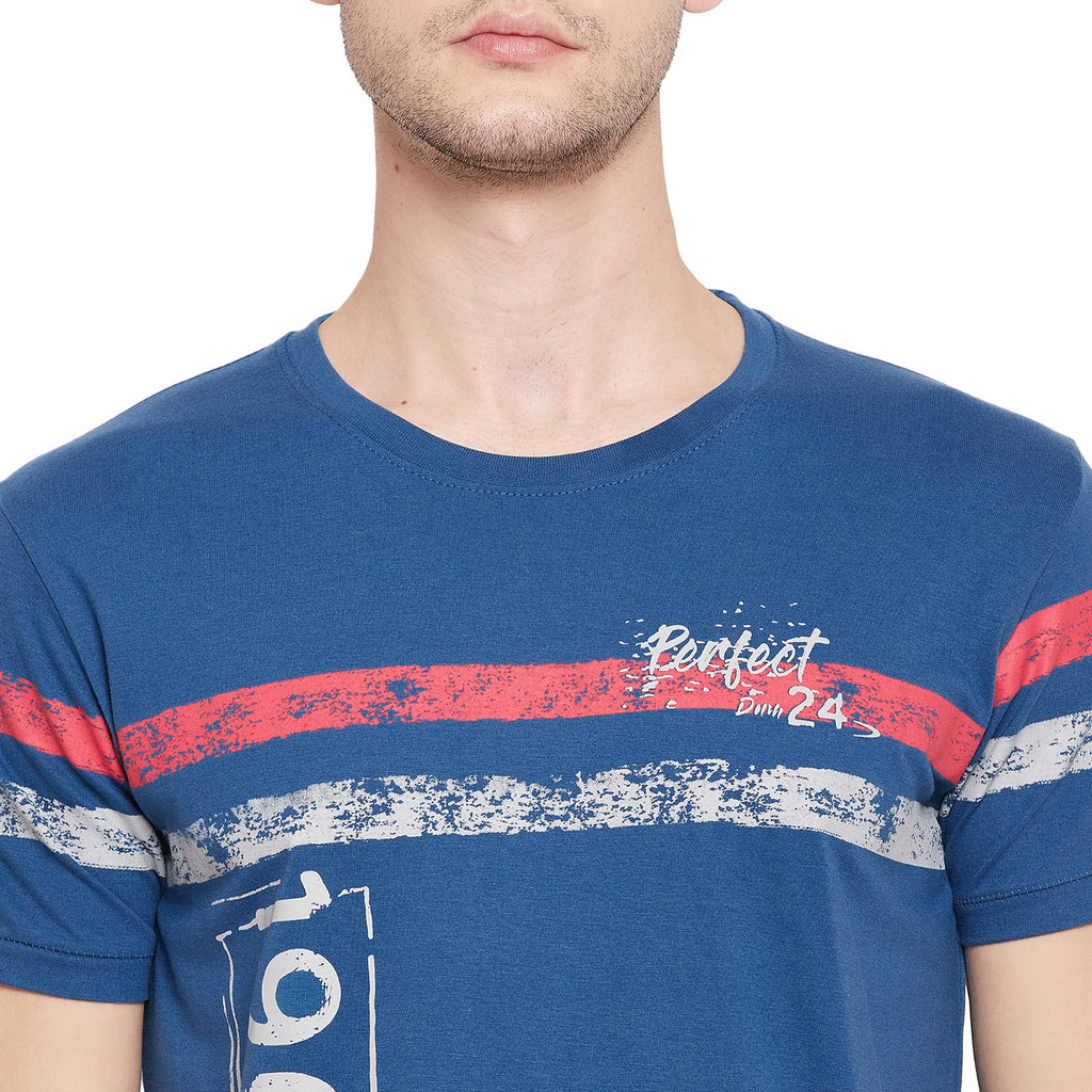 Duke Stardust Men Half Sleeve Cotton T-shirt (LF5244)