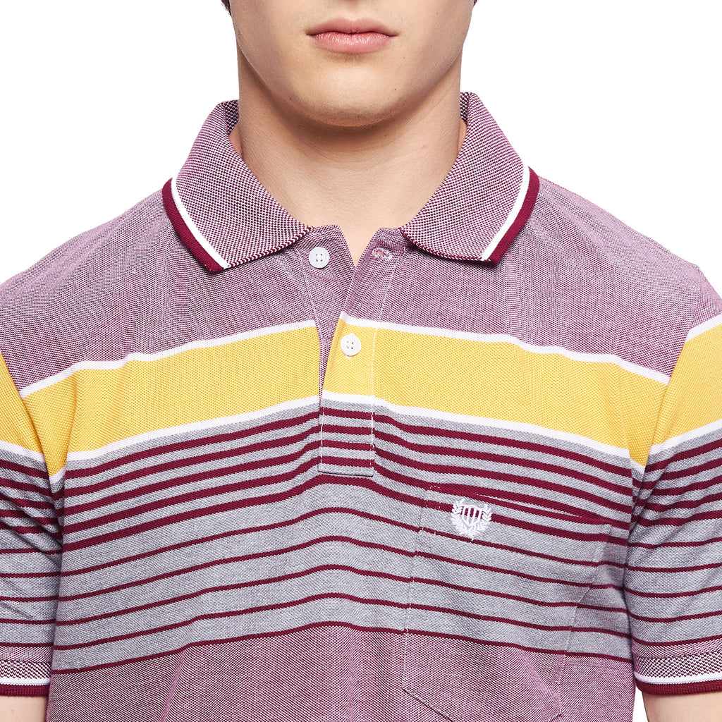 Duke Stardust Men Half Sleeve Cotton T-shirt (LF5395)