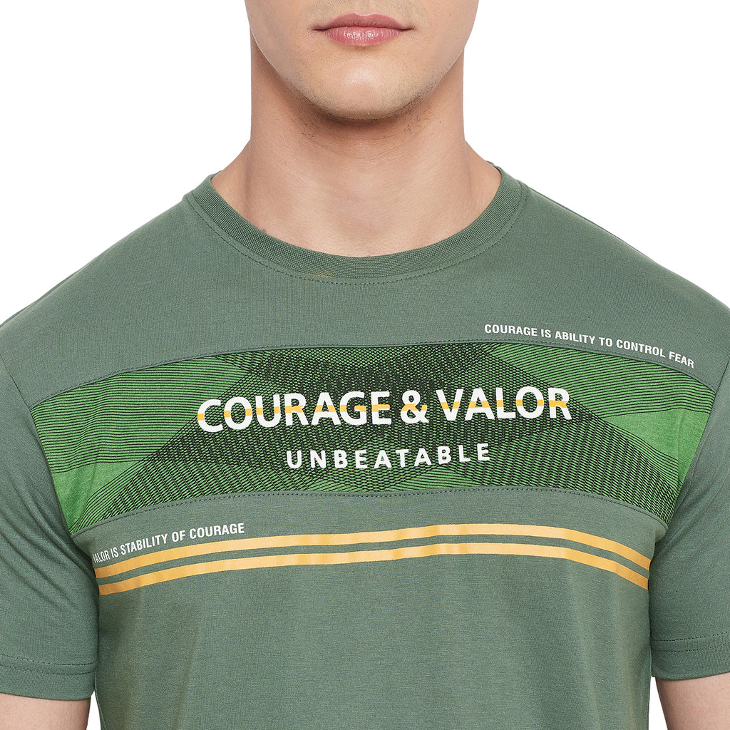Duke Stardust Men Half Sleeve Cotton T-shirt (LF5401)