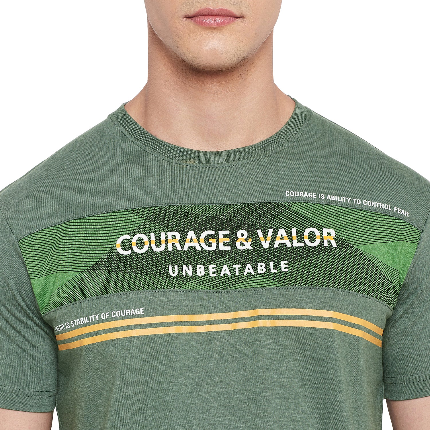 Duke Stardust Men Half Sleeve Cotton T-shirt (LF5401)