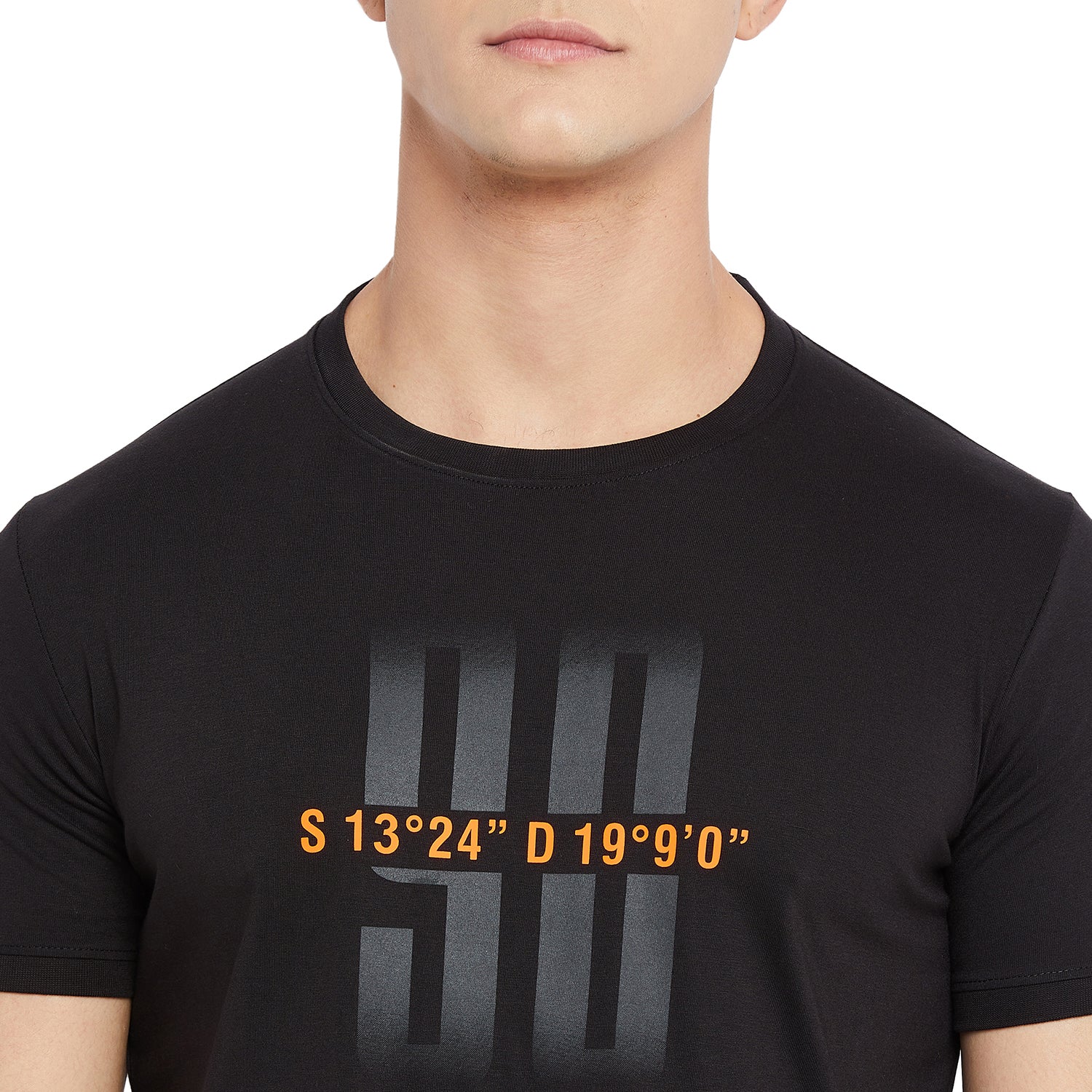 Duke Stardust Men Half Sleeve Cotton T-shirt (LF5329)