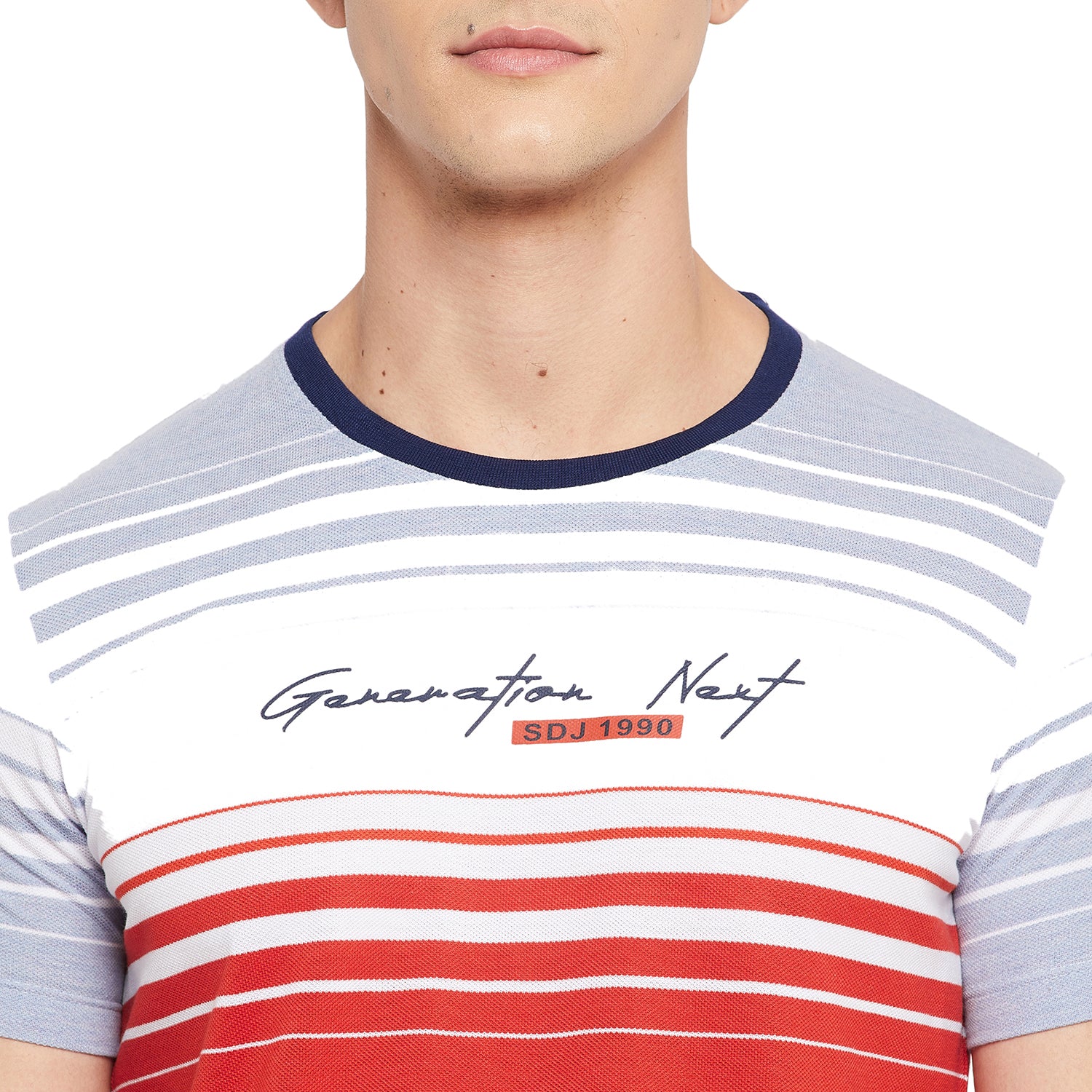 Duke Stardust Men Half Sleeve Cotton T-shirt (LF5316)