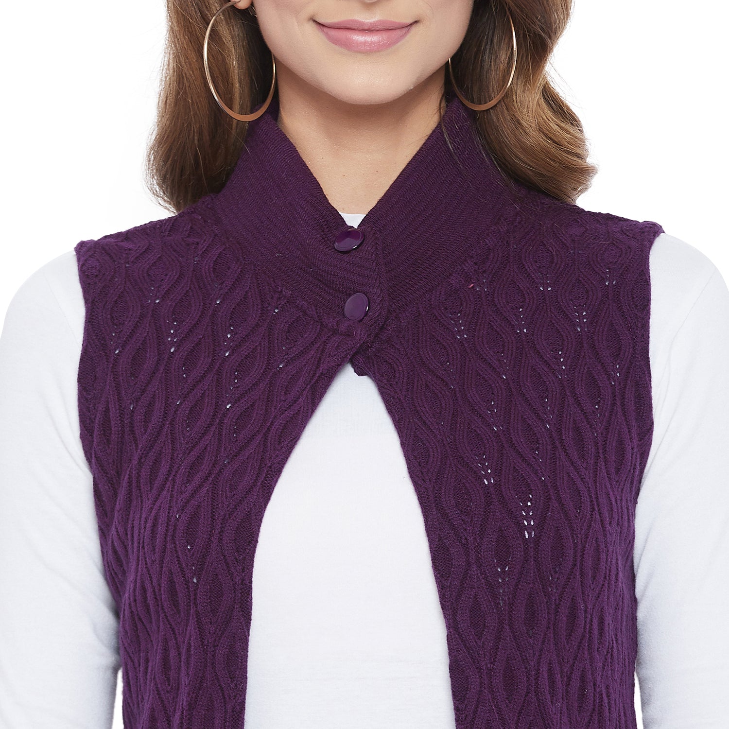 Duke Urban Women Sleeveless Shrug (SDS955)