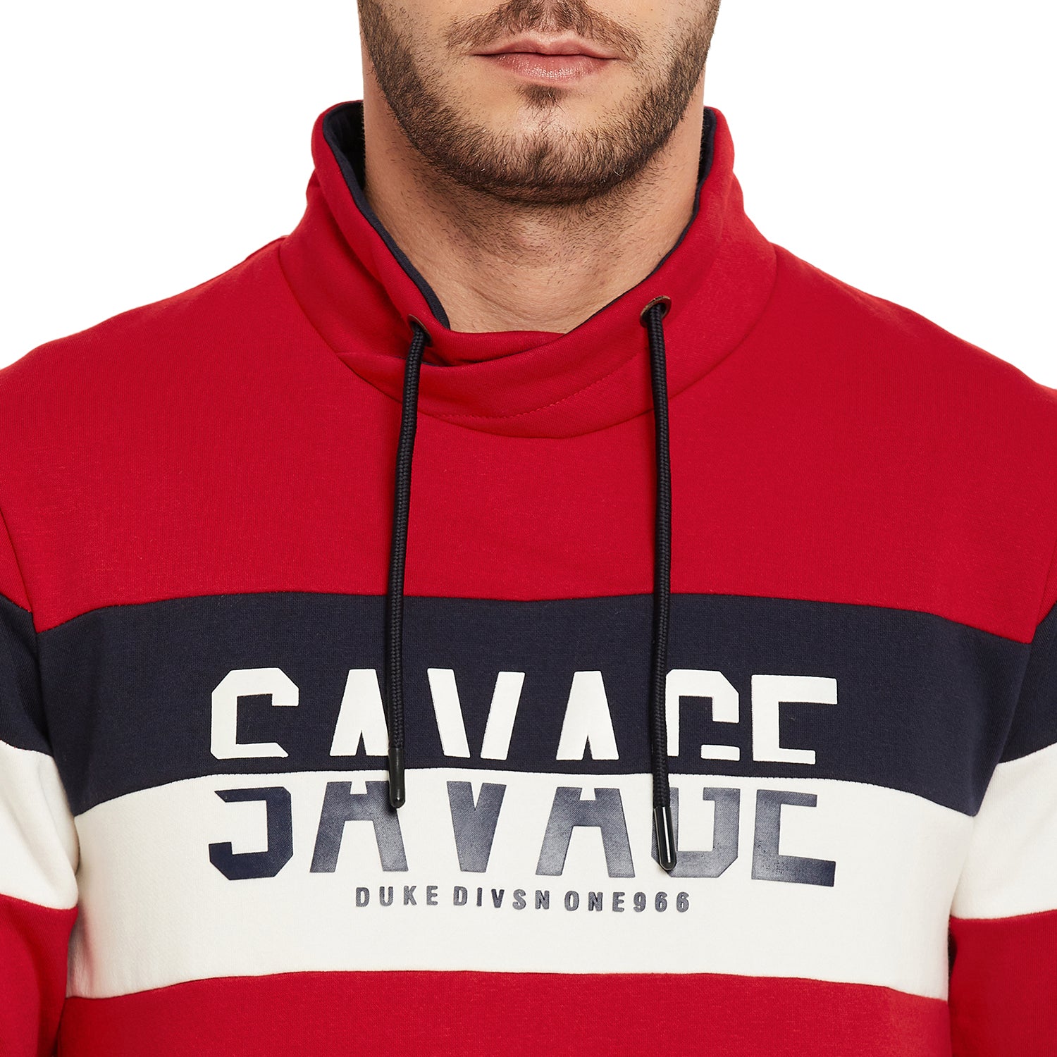 Duke Stardust Men Cowl Neck Sweatshirt (LF3685)