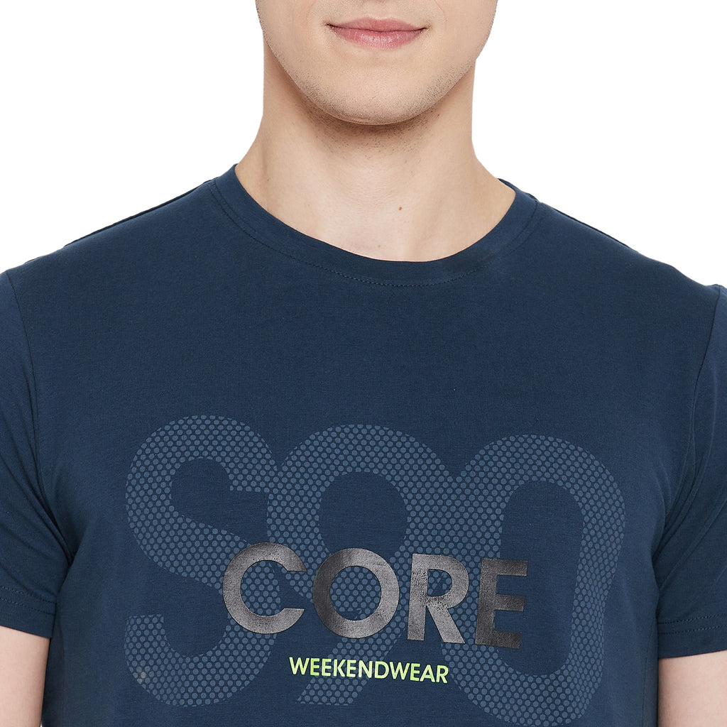 Duke Stardust Men Half Sleeve Cotton T-shirt (LF5233)