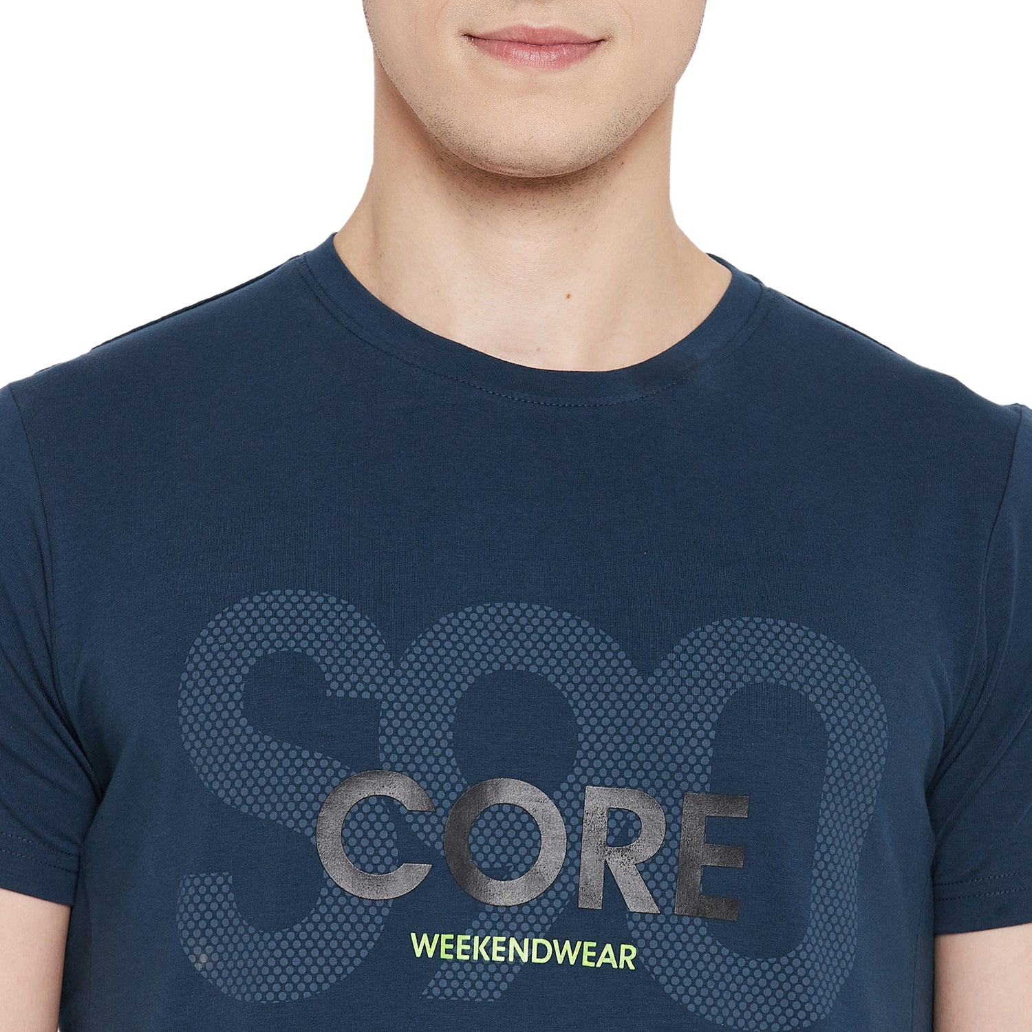 Duke Stardust Men Half Sleeve Cotton T-shirt (LF5233)