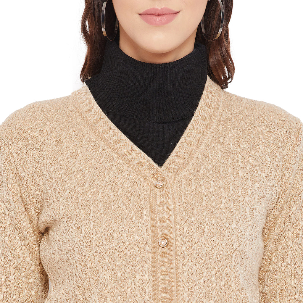 Duke Stardust Women Full Sleeve Cardigan (SDS9619)