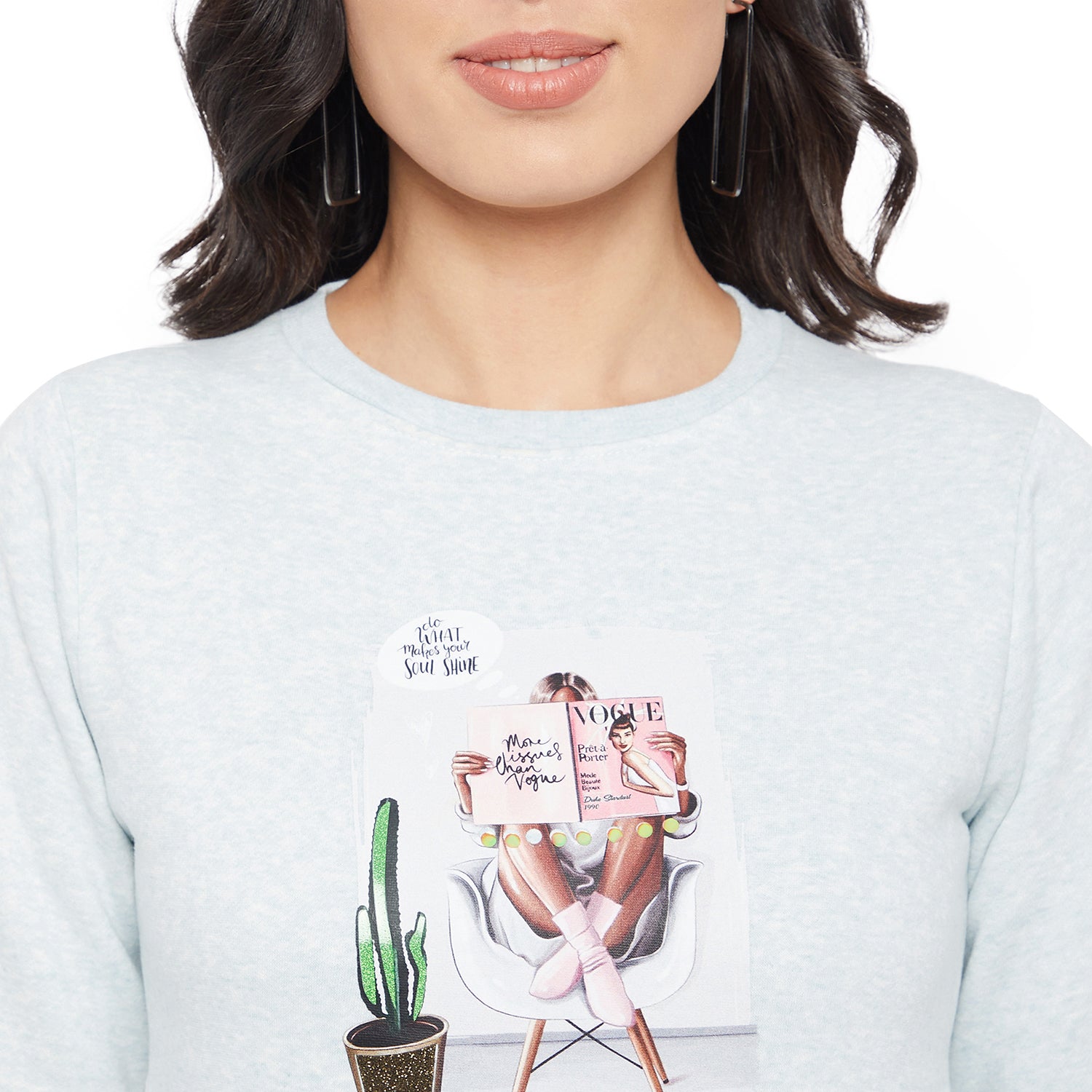 Duke Urban Women Round Neck Sweatshirt (LFX743)