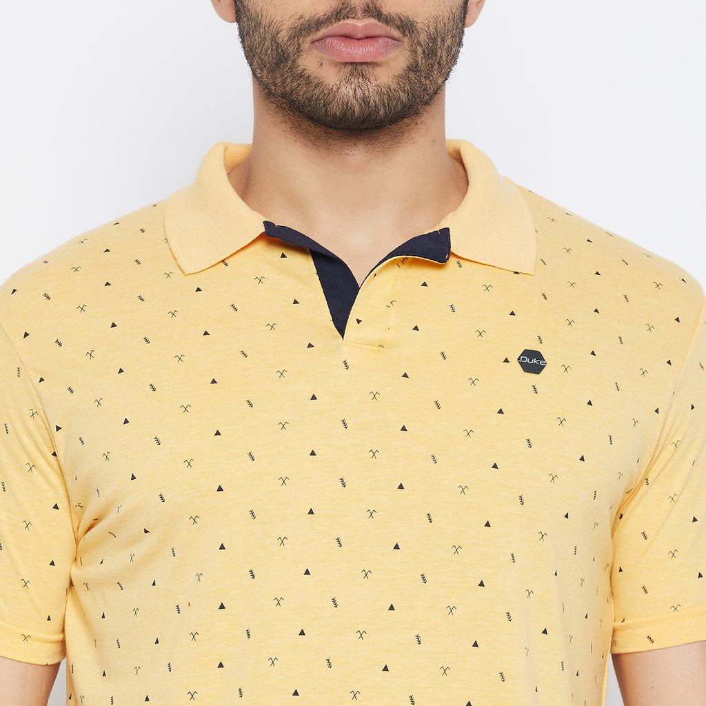 Duke Stardust Men Half Sleeve Cotton T-shirt (4040F)