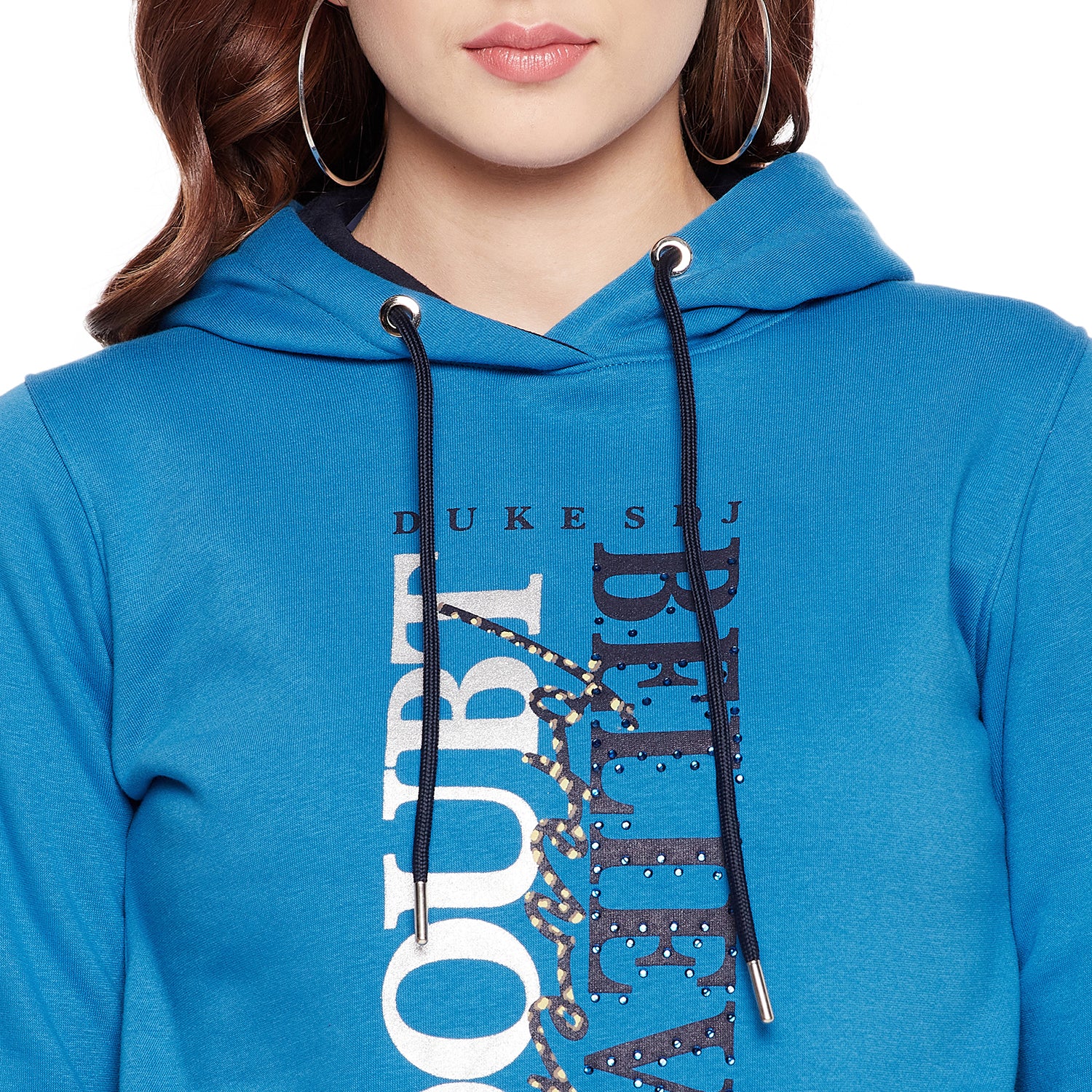 Duke Urban Women Full Sleeve Hooded Sweatshirt (LFX820)