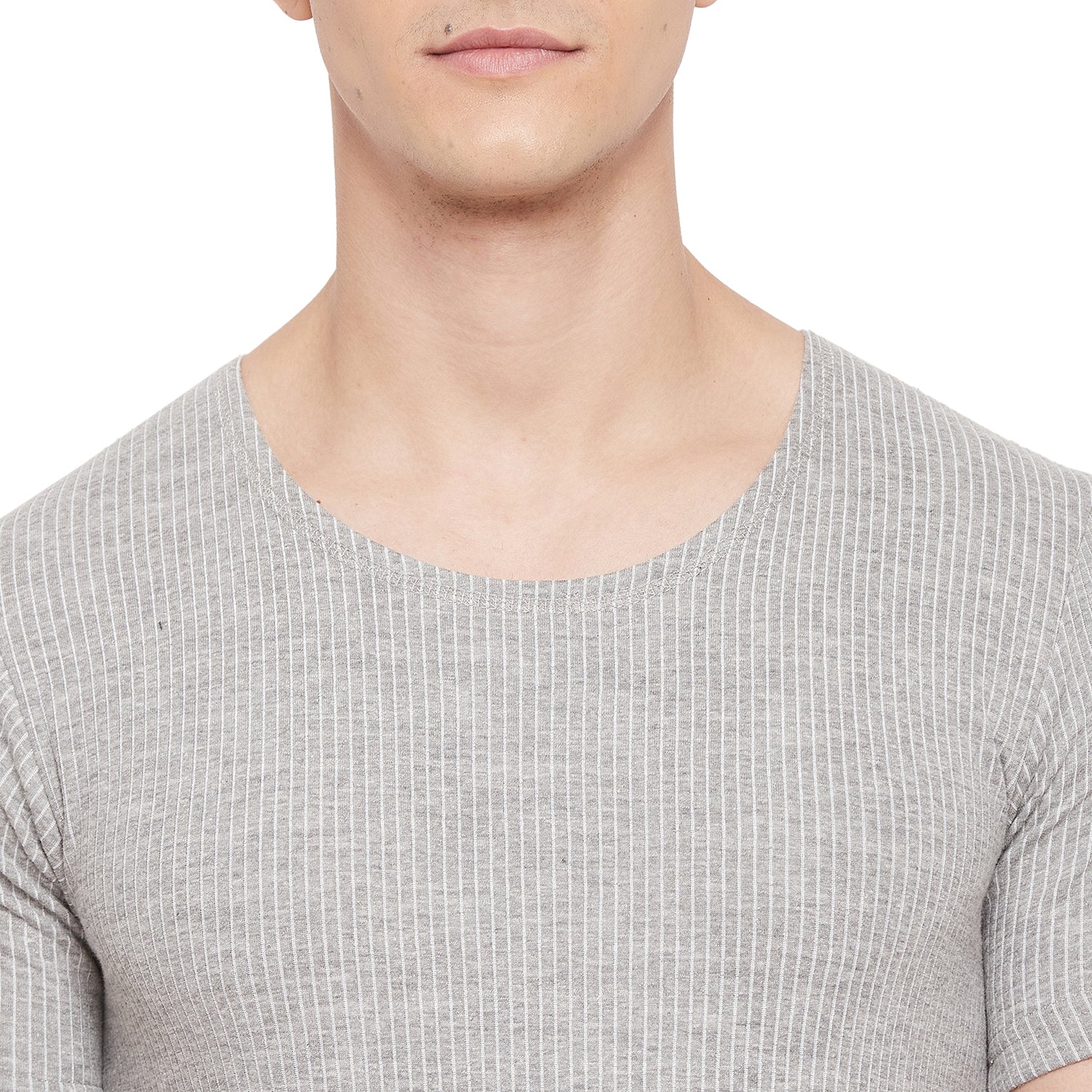 Duke Stardust Men Half Sleeve Top Thermal (D2GR-G)