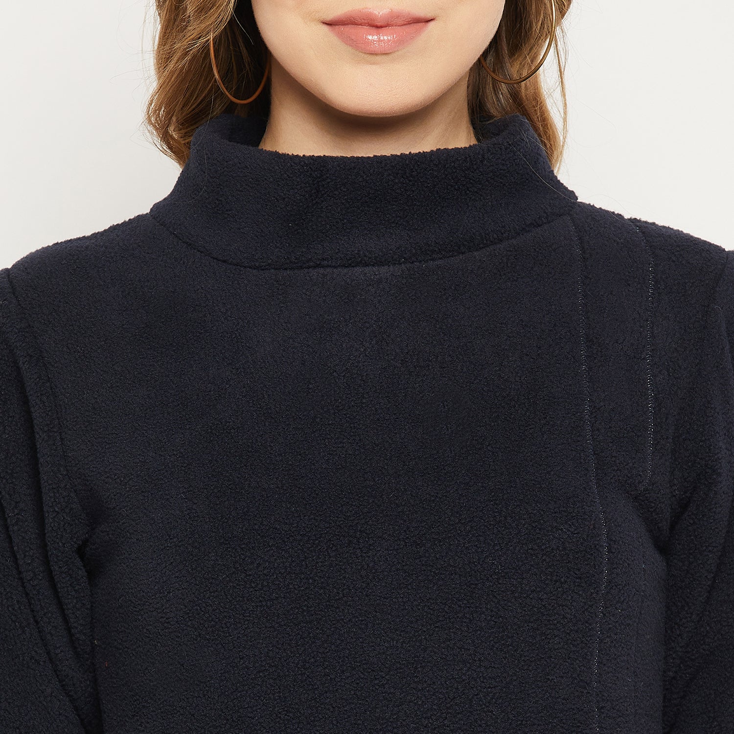 Duke Stardust Women High Neck Sweatshirt (LFX803)