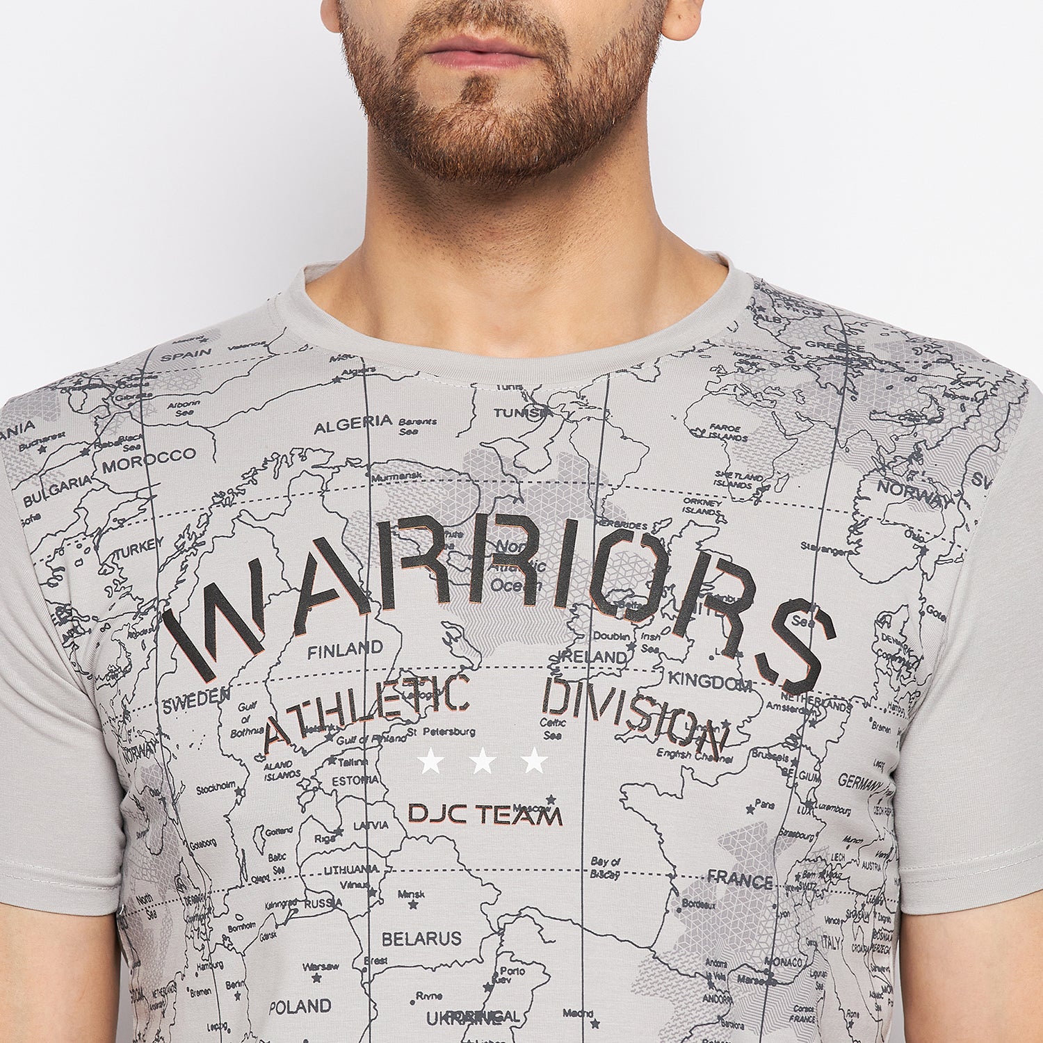 Duke Urban Men Half Sleeve Cotton T-shirt (LF5737)