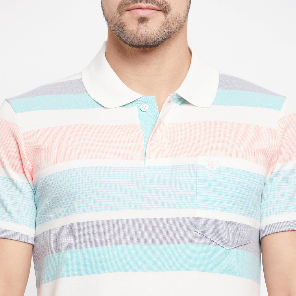 Duke Stardust Men Half Sleeve Cotton T-shirt (LF7015)