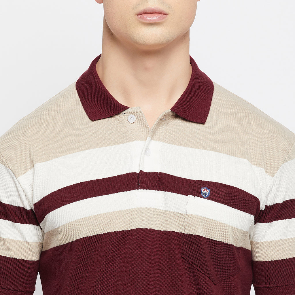 Duke Urban Men Half Sleeve Cotton T-shirt (LF7037)