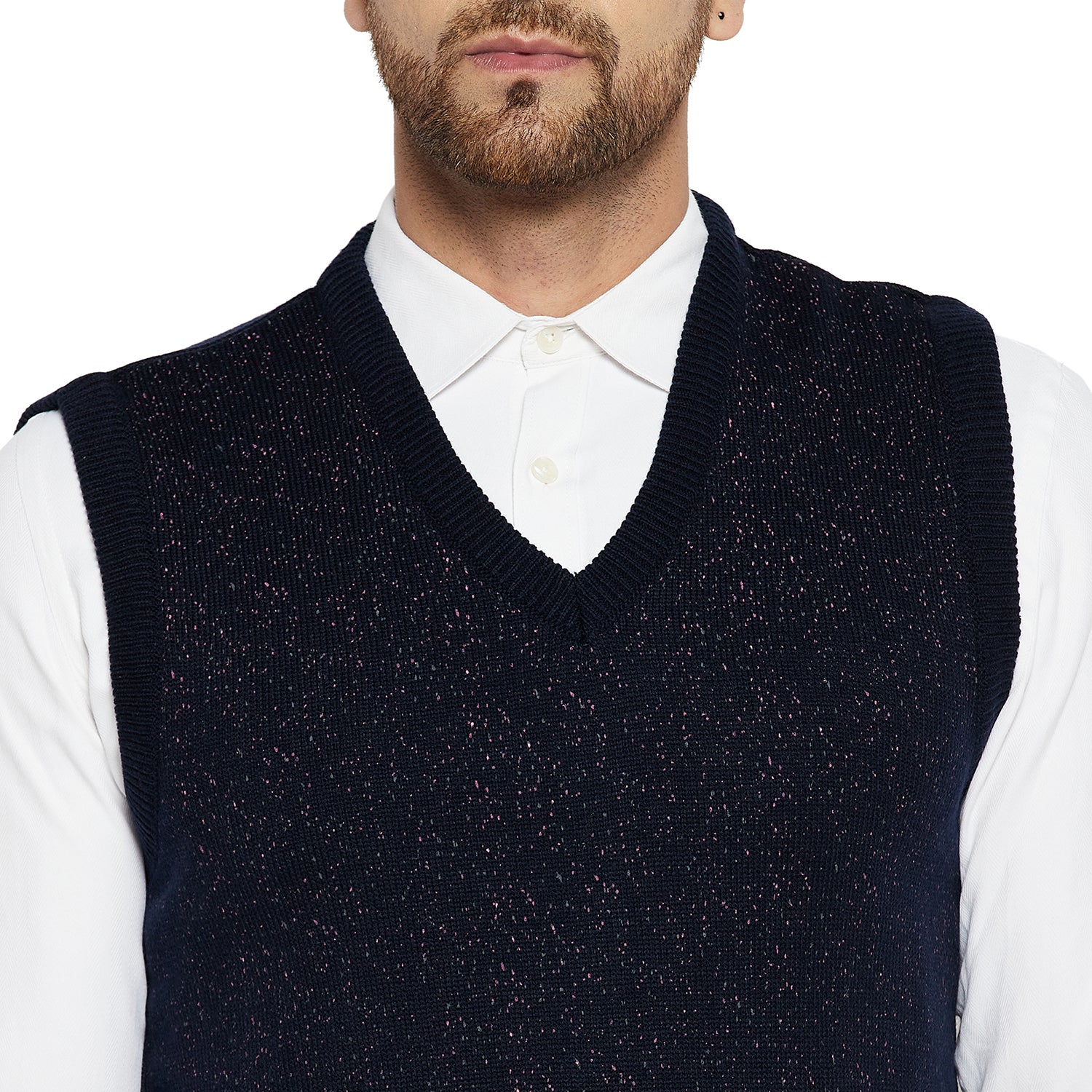 Duke Urban Men Sleeveless V Neck Sweater (SDS2030)